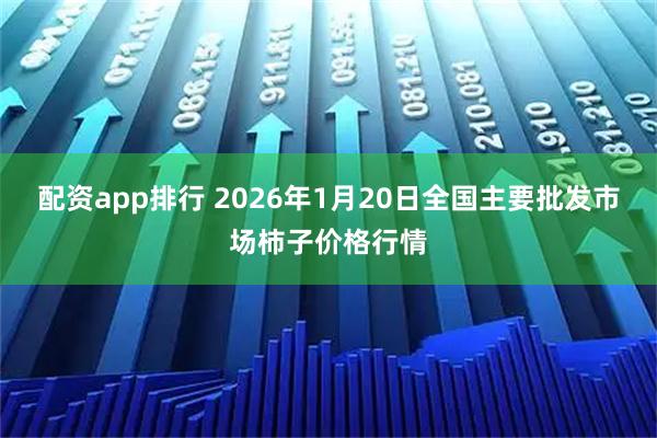 配资app排行 2026年1月20日全国主要批发市场柿子价格行情